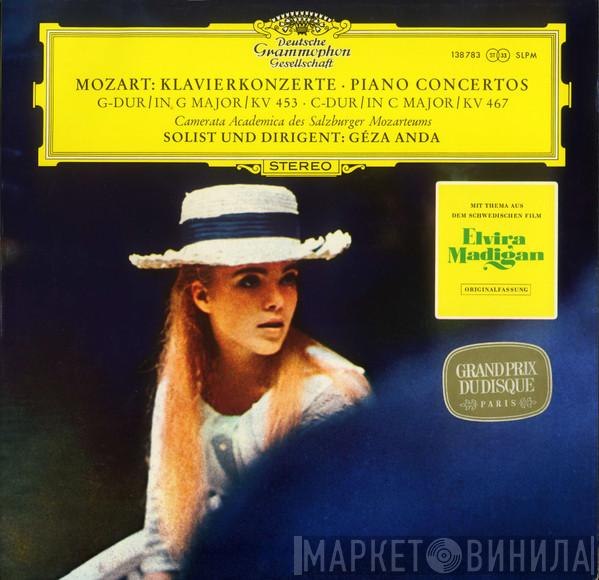 - Wolfgang Amadeus Mozart , Camerata Academica Salzburg  Géza Anda  - Klavierkonzerte · Piano Concertos - G-Dur / In G Major / KV 453 · C-Dur / In C Major / KV 467