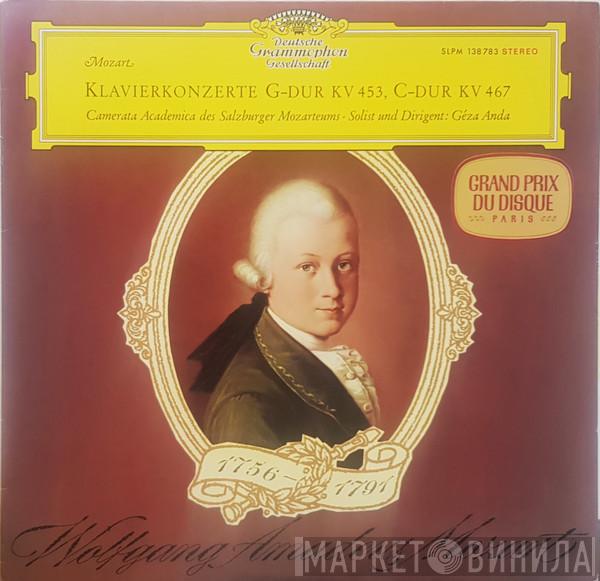 - Wolfgang Amadeus Mozart , Camerata Academica Salzburg  Géza Anda  - Klavierkonzerte · Piano Concertos - G-Dur / In G Major / KV 453 · C-Dur / In C Major / KV 467