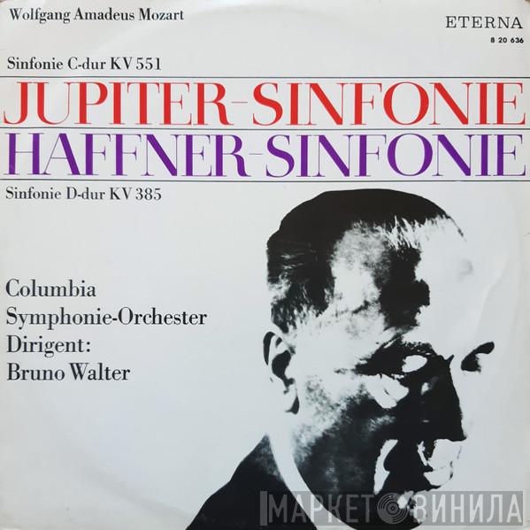 , Wolfgang Amadeus Mozart , Columbia Symphony Orchestra  Bruno Walter  - Sinfonie C-dur KV 551 (Jupiter-Sinfonie) / Sinfonie D-dur KV 385 (Haffner-Sinfonie)