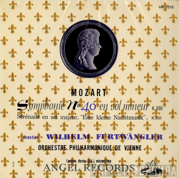 , Wolfgang Amadeus Mozart , Direction Wiener Philharmoniker  Wilhelm Furtwängler  - Symphonie No. 40 En Sol Mineur, K.550 / Serenade En Sol Majeur, K.525