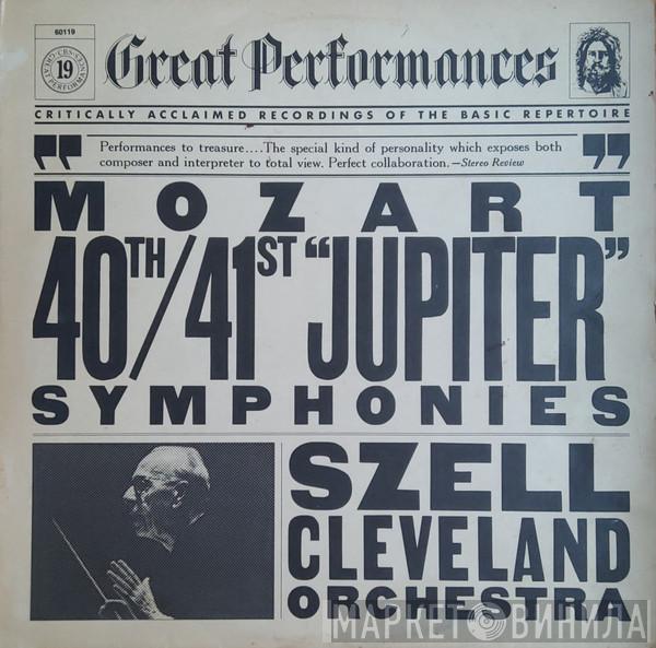, Wolfgang Amadeus Mozart , George Szell  The Cleveland Orchestra  - Mozart 40th / 41st "Jupiter" Symphonies