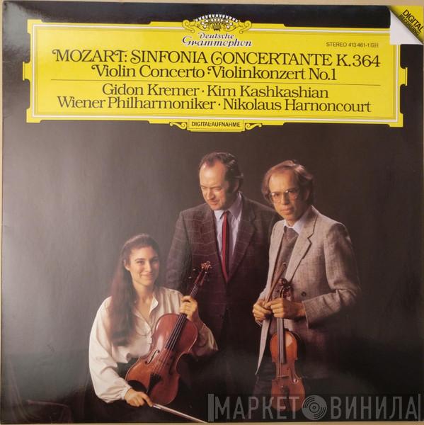 - Wolfgang Amadeus Mozart • Gidon Kremer • Kim Kashkashian • Wiener Philharmoniker  Nikolaus Harnoncourt  - Sinfonia Concertante K. 364 / Violin Concerto • Violinkonzert No. 1