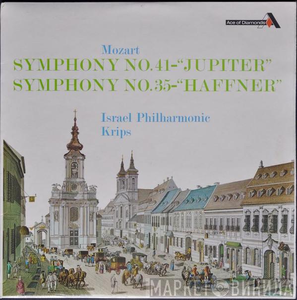 , Wolfgang Amadeus Mozart , Israel Philharmonic Orchestra  Josef Krips  - Symphony No. 41 Jupiter / Symphony No. 35 Haffner