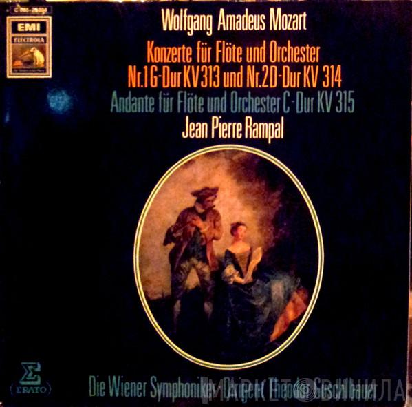 / Wolfgang Amadeus Mozart , Jean-Pierre Rampal • Dirigent Wiener Symphoniker  Theodor Guschlbauer  - Konzerte Für Flöte Und Orchester / Nr.1 G-Dur KV313 Und Nr.2 D-Dur KV 314 / Andante Für Flöte Und Orchester C-Dur KV 315