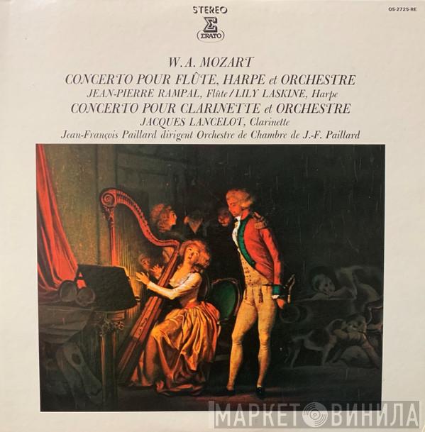 , Wolfgang Amadeus Mozart , Jean-Pierre Rampal , Lily Laskine , Jacques Lancelot , Orchestre De Chambre Jean-François Paillard  Jean-François Paillard  - Concerto Pour Flûte, Harpe Et Orchestre / Concerto Pour Clarinette Et Orchestre