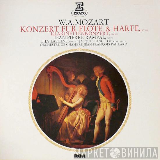 - Wolfgang Amadeus Mozart , Jean-Pierre Rampal , Lily Laskine , Jaques Lancelot  Orchestre De Chambre Jean-François Paillard  - Konzert Für Flöte Und Harfe, KV 299 / Klarinettenkonzert, KV 622