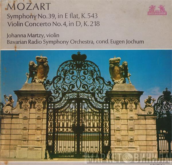 , Wolfgang Amadeus Mozart , Johanna Martzy , Symphonie-Orchester Des Bayerischen Rundfunks  Eugen Jochum  - Symphony No. 39 In E Flat, K.543 / Violin Concerto No. 4 In D, K.218