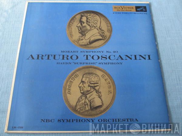 / Wolfgang Amadeus Mozart - Joseph Haydn , Arturo Toscanini  NBC Symphony Orchestra  - Mozart Symphony No. 40 / Haydn "Surprise" Symphony