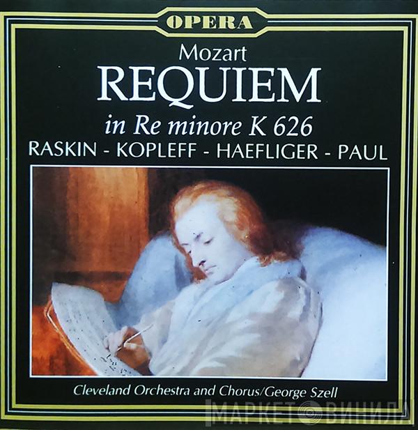 , Wolfgang Amadeus Mozart - Judith Raskin - Florence Kopleff - Ernst Haefliger , Thomas Paul  And The Cleveland Orchestra / The Cleveland Orchestra Chorus  George Szell  - Requiem, In Re Minore K626