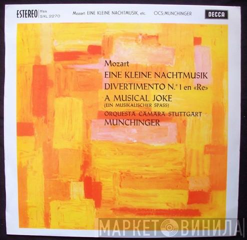 - Wolfgang Amadeus Mozart , Karl Münchinger  Stuttgarter Kammerorchester  - Eine Kleine Nachtmusik / Divertimento No. 1 In D / A Musical Joke