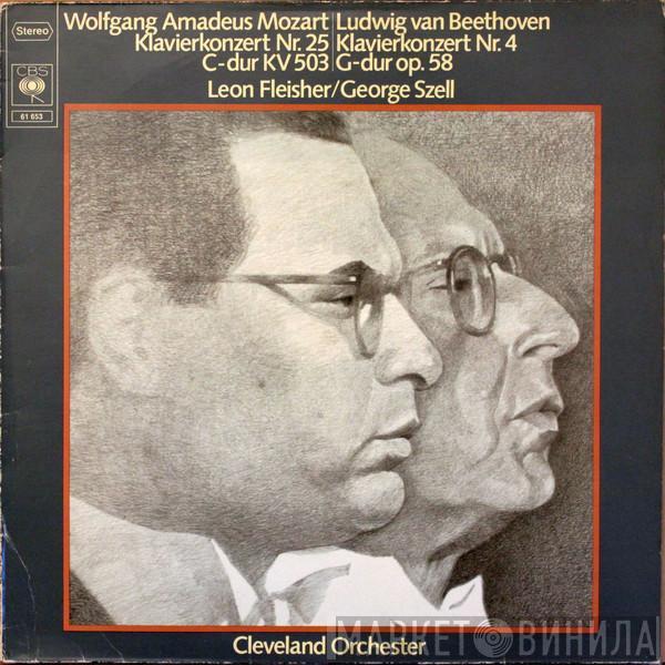 , Wolfgang Amadeus Mozart , Ludwig van Beethoven / Leon Fleisher , George Szell  The Cleveland Orchestra  - Wolfgang Amadeus Mozart: Klavierkonzert Nr. 25 C-Dur Kv 503 / Ludwig van Beethoven: Klavierkonzert Nr. 4 G-Dur Op. 58