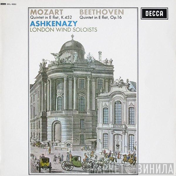, Wolfgang Amadeus Mozart , Ludwig van Beethoven , Vladimir Ashkenazy  London Wind Soloists  - Quintet In E Flat, K.452 / Quintet In E Flat, Op.16