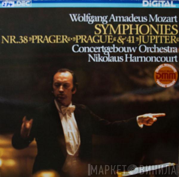 - Wolfgang Amadeus Mozart , Nikolaus Harnoncourt  Concertgebouworkest  - Symphonies Nr. 38 "Prager" / "Prague" & 41 "Jupiter"