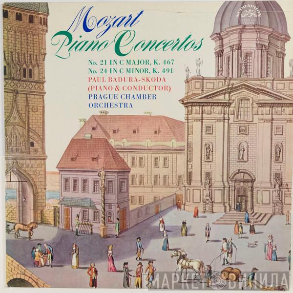 , Wolfgang Amadeus Mozart , Paul Badura-Skoda  Prague Chamber Orchestra  - Piano Concertos No. 21 In C Major K. 467 /  No. 24 In C Minor, K. 491