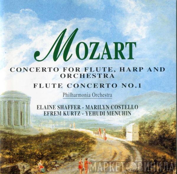 , Wolfgang Amadeus Mozart , Philharmonia Orchestra , Elaine Shaffer , Marilyn Costello , Efrem Kurtz  Yehudi Menuhin  - Concerto For Flute, Harp And Orchestra / Flute Concerto No.1
