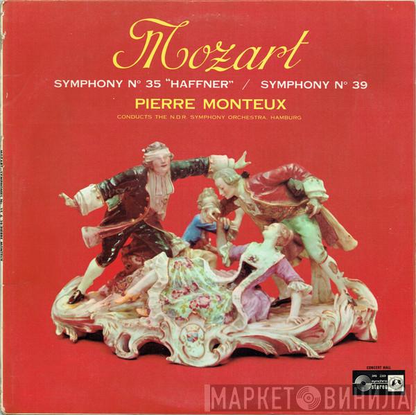 / Wolfgang Amadeus Mozart , Pierre Monteux  NDR Sinfonieorchester  - Symphony No. 35 In D Major, K.385 (Haffner) / Symphony No. 39 In E Flat Major K.543