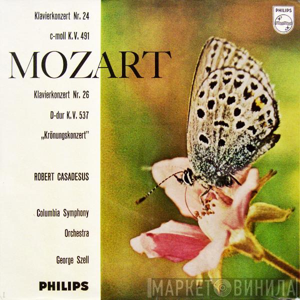 , Wolfgang Amadeus Mozart , Robert Casadesus , Columbia Symphony Orchestra  George Szell  - Klavierkonzert Nr. 24 C-moll K.V. 491 / Klavierkonzert Nr. 26 D-dur K.V. 537 „Krönungskonzert“