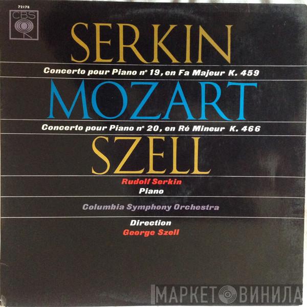 - Wolfgang Amadeus Mozart , Rudolf Serkin , George Szell  Columbia Symphony Orchestra  - Concerto Pour Piano N° 19,en Fa Majeur K. 459 / Concerto Pour Piano N° 20, En Ré Mineur K. 466