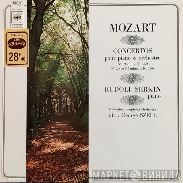 - Wolfgang Amadeus Mozart , Rudolf Serkin , George Szell  Columbia Symphony Orchestra  - Concerto Pour Piano N° 19,en Fa Majeur K. 459 / Concerto Pour Piano N° 20, En Ré Mineur K. 466