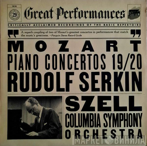 - Wolfgang Amadeus Mozart , Rudolf Serkin , George Szell  Columbia Symphony Orchestra  - Mozart Piano Concertos 19/20