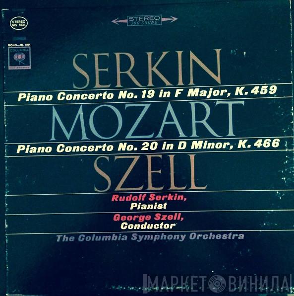 - Wolfgang Amadeus Mozart , Rudolf Serkin , George Szell  Columbia Symphony Orchestra  - Piano Concerto No. 19 In F Major, K. 459 / Piano Concerto No. 20 In D Minor, K. 466