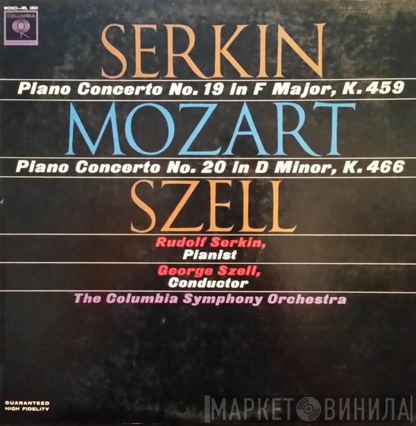 - Wolfgang Amadeus Mozart , Rudolf Serkin , George Szell  Columbia Symphony Orchestra  - Piano Concerto No. 19 In F Major, K. 459 / Piano Concerto No. 20 In D Minor, K. 466