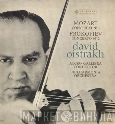 / Wolfgang Amadeus Mozart - Sergei Prokofiev , David Oistrach , Alceo Galliera  Philharmonia Orchestra  - Mozart Concerto No.3 / Prokofiev Concerto No.2