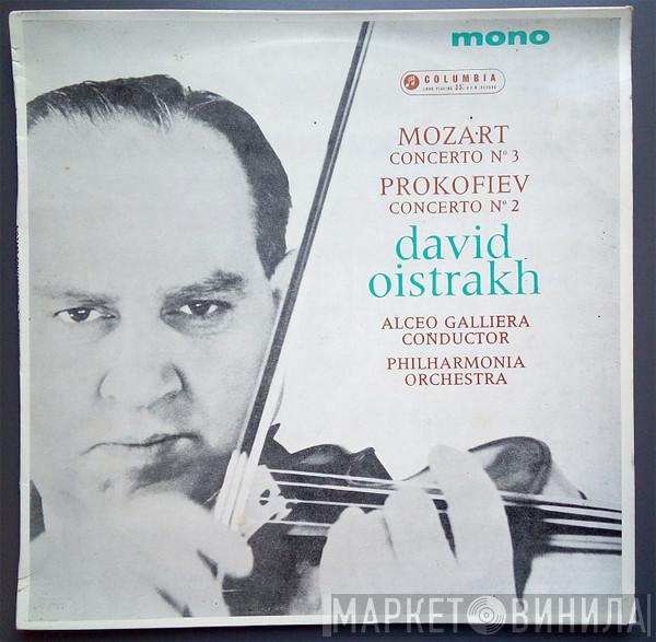 / Wolfgang Amadeus Mozart - Sergei Prokofiev , David Oistrach , Alceo Galliera  Philharmonia Orchestra  - Mozart Concerto No.3 / Prokofiev Concerto No.2