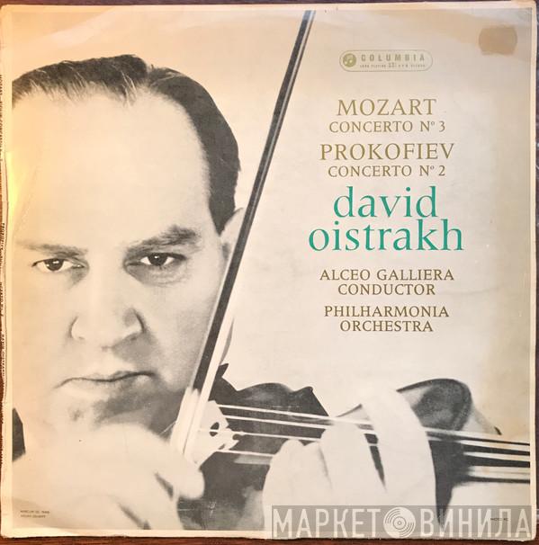 , Wolfgang Amadeus Mozart / Sergei Prokofiev Conducted By Philharmonia Orchestra With Alceo Galliera  David Oistrach  - Concerto No. 3 / Concerto No. 2