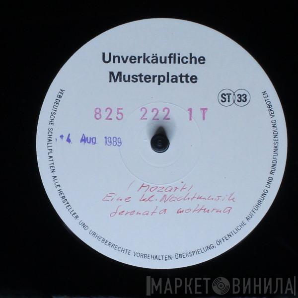 - Wolfgang Amadeus Mozart , Staatskapelle Dresden  Otmar Suitner  - Eine Kleine Nachtmusik G-Dur KV 525 / Serenata Notturna D-Dur KV 239 / Sinfonie A-Dur KV 201