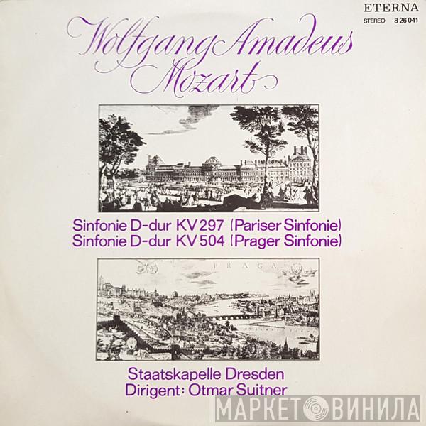 , Wolfgang Amadeus Mozart , Staatskapelle Dresden  Otmar Suitner  - Sinfonie D-dur KV 297 (Pariser Sinfonie) / Sinfonie D-dur KV 504 (Prager Sinfonie)