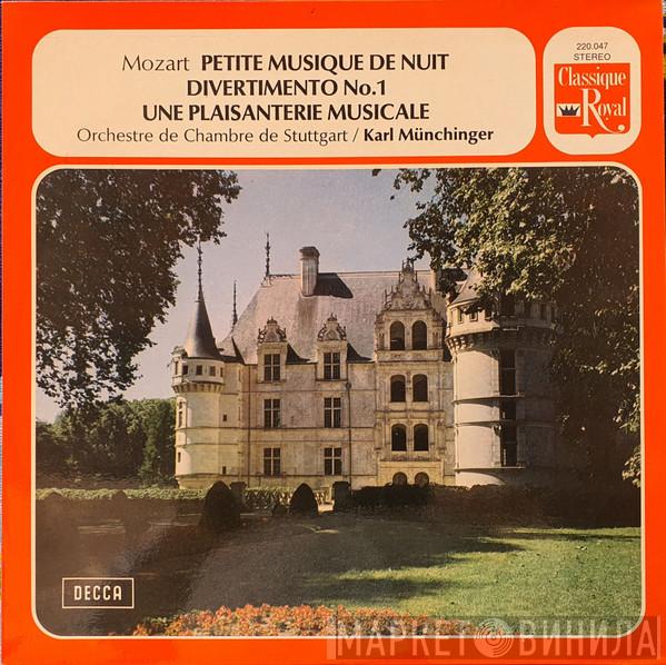 - Wolfgang Amadeus Mozart , Stuttgarter Kammerorchester  Karl Münchinger  - Petite Musique De Nuit / Divertimento No.1 / Une Plaisanterie Musicale