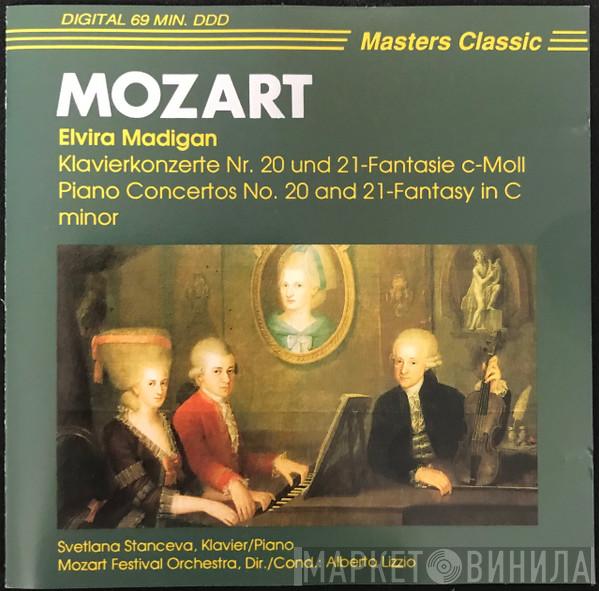 - Wolfgang Amadeus Mozart , Svetlana Stanceva Dir./Cond. Mozart Festival Orchestra   Alberto Lizzio  - Elvira Madigan (Klavierkonzerte Nr. 20 Und 21 / Fantasie C-Moll) = (Piano Concertos No. 20 And 21 / Fantasy In C Minor)
