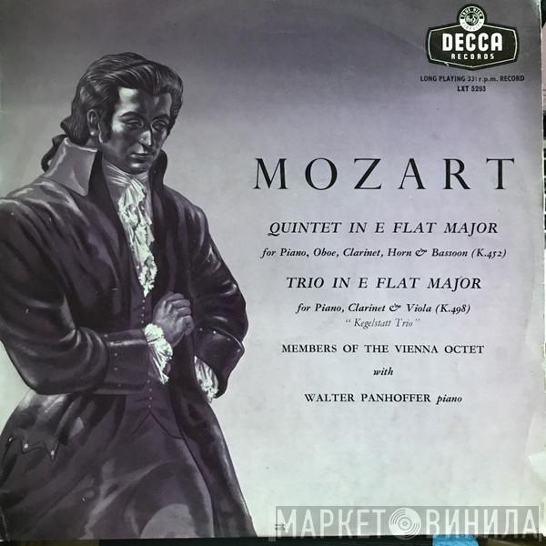 , Wolfgang Amadeus Mozart , Wiener Oktett  Walter Panhoffer  - Quintet In E Flat (K.452) / Trio In E Flat (K.498)