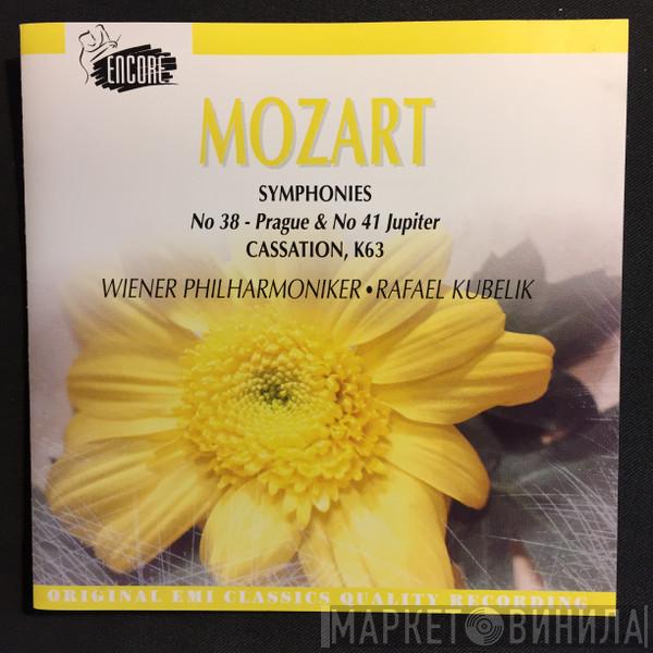 , Wolfgang Amadeus Mozart , Wiener Philharmoniker  Rafael Kubelik  - Symphonies No 38 Prague & No 41 Jupiter / Cassation K63