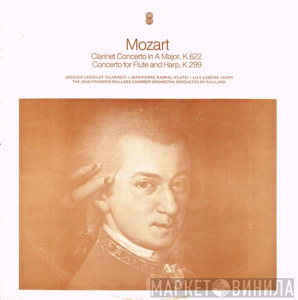 / Wolfgang Amadeus Mozart (Clarinet) • Jacques Lancelot (Flute) • Jean-Pierre Rampal (Harp) / Lily Laskine Conducted By Orchestre De Chambre Jean-François Paillard  Jean-François Paillard  - Clarinet Concerto In A Major. K.622 / Concerto For Flute And Harp, K.299