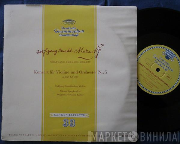 - Wolfgang Amadeus Mozart / Wolfgang Schneiderhan , Ferdinand Leitner  Wiener Symphoniker  - Konzert Für Violine Und Orchester Nr.5  A-dur KV 219