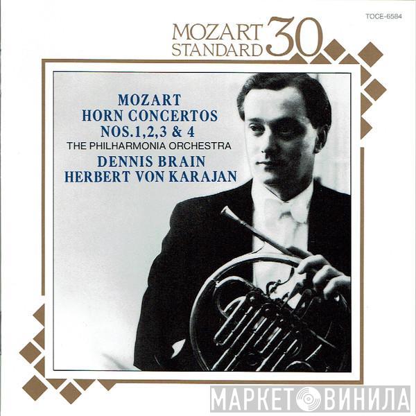 : Wolfgang Amadeus Mozart , Dennis Brain , Herbert von Karajan  Philharmonia Orchestra  - Horn Concerto Nos.1, 2, 3 & 4
