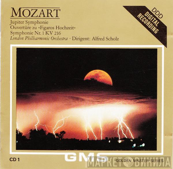 - Wolfgang Amadeus Mozart Dirigent: London Philharmonic Orchestra   Alfred Scholz  - Jupiter Symphonie / Ouvertüre Zu «Figaros Hochzeit» / Symphony Nr. 1 KV 216