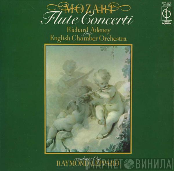 ; Wolfgang Amadeus Mozart , Richard Adeney Conducted By English Chamber Orchestra  Raymond Leppard  - Flute Concerti