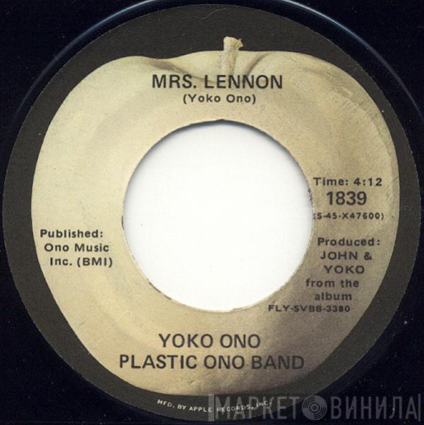 , Yoko Ono  The Plastic Ono Band  - Mrs. Lennon / Midsummer New York