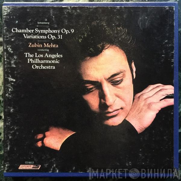 , Zubin Mehta , Los Angeles Philharmonic Orchestra  Arnold Schoenberg  - Chamber Symphony, Op. 9 / Variations, Op. 31