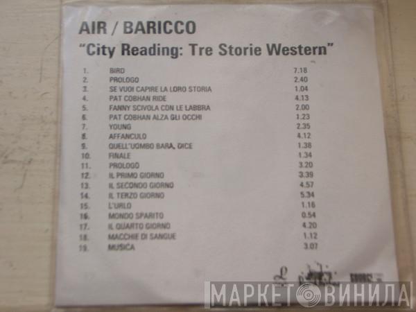 / AIR  Alessandro Baricco  - City Reading: Tre Storie Western