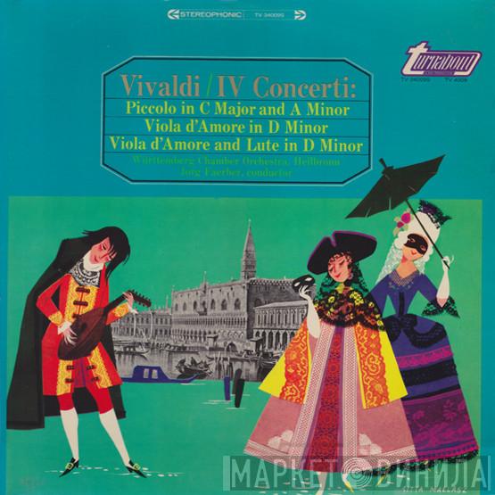 / Antonio Vivaldi , Württembergisches Kammerorchester  Jörg Faerber  - IV Concerti