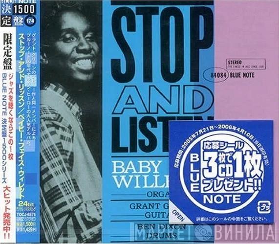  'Baby Face' Willette  - Stop And Listen