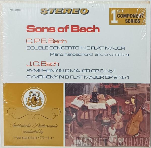 / Carl Philipp Emanuel Bach , Johann Christian Bach , Süddeutsche Philharmonie  Hanspeter Gmür   - Sons Of Bach