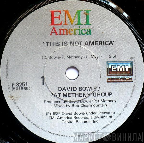 / David Bowie  Pat Metheny Group  - This Is Not America