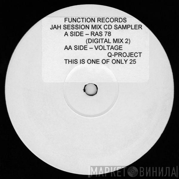 / Digital  Q Project  - Jah Sessions Mix CD Sampler