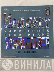 / Dmitry Kabalevsky  Nadia Reisenberg  - 24 Préludes Pour Piano