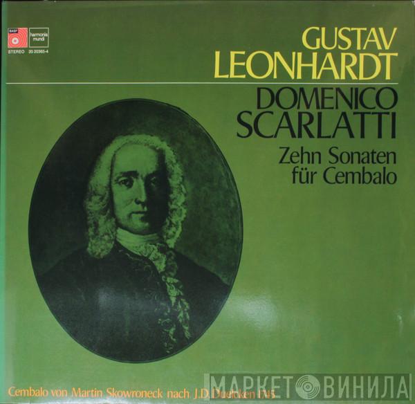 / Domenico Scarlatti  Gustav Leonhardt  - Zehn Sonaten Für Cembalo